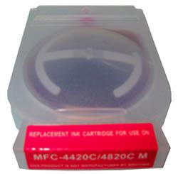 Magenta Inkjet Cartridge compatible with the Brother LC25M