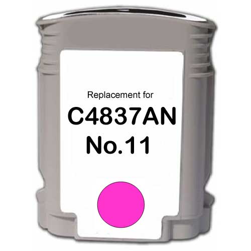 Magenta Inkjet Cartridge compatible with the HP (HP 11) C4837AN