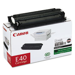 Canon Genuine E40 OEM High Capacity Black Toner Cartridge, 4000 Page Yield