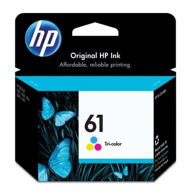 HP 61 Tri-color Ink Cartridge Genuine HP Inkjet