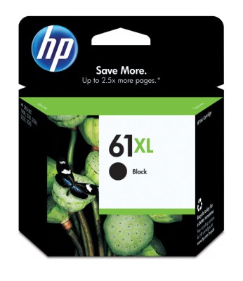 HP 61XL Black Ink Cartridge Genuine HP Inkjet