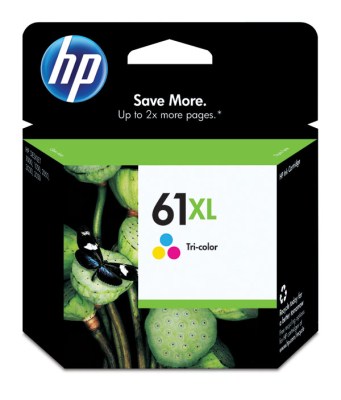 HP 61XL Tri-color Ink Cartridge Genuine HP Inkjet