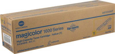 Konica Minolta A0V306F Yellow Laser Toner Cartridge