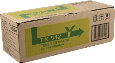 Kyocera 1T02HLAUS0 TK542Y Standard Yellow Toner