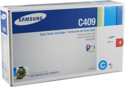Genuine Samsung CLT-C409S Standard Yield Cyan Toner