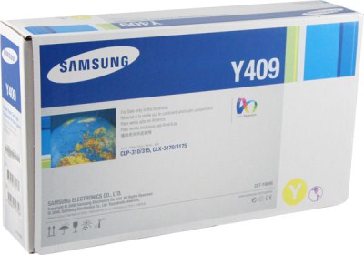 Genuine Samsung CLT-Y409S Standard Yield Yellow Toner