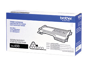 Brother Genuine TN450 OEM High Capacity Black Toner Cartridge, 2600 Page Yield
